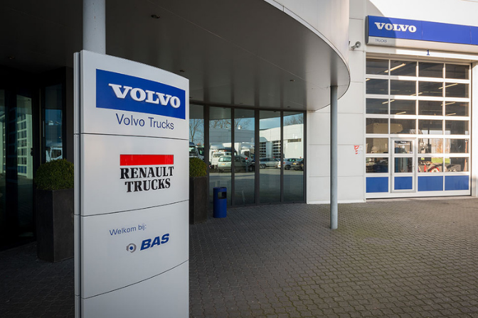 BAS Tyres Volvo / Renault locatie