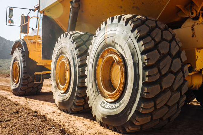 large earthmoving vehicles tyre speed/ load index